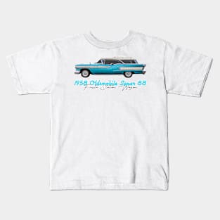 1958 Oldsmobile Super 88 Fiesta Station Wagon Kids T-Shirt